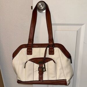 Born Concept Shoulder bag brown/ivory